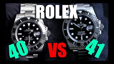 rolex explorer 40 vs submariner 41|rolex submariner 41mm.